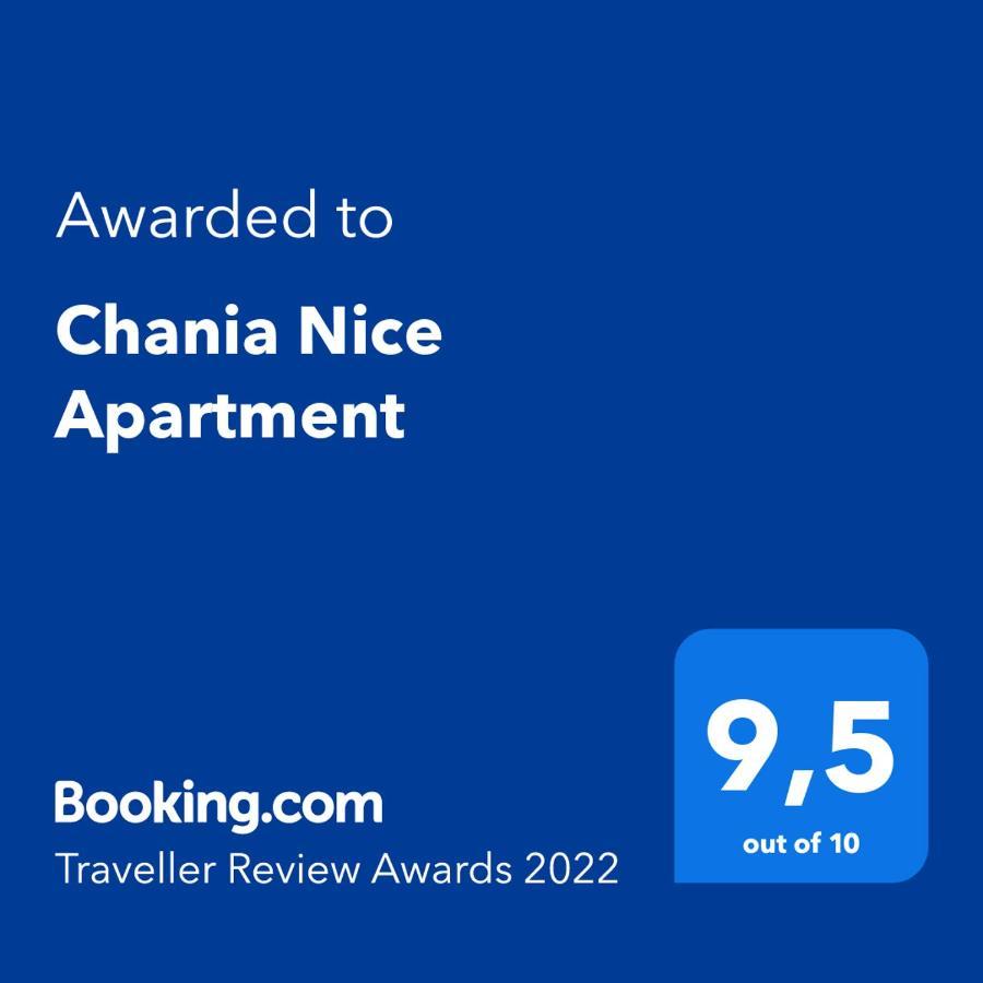 Chania Nice Apartment Chrissi Akti Chania Exterior foto